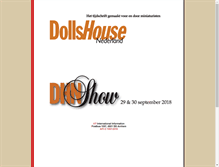 Tablet Screenshot of dollshousenederland.nl